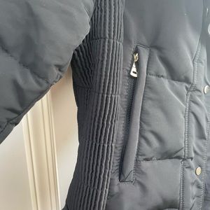 Zara black puffer jacket size M